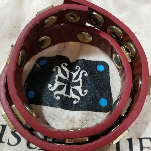 Rustic Cuff Wrap Around Bracelet - Picture 3 of 6